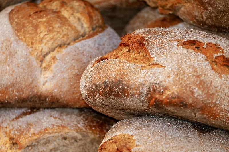Bread in storage